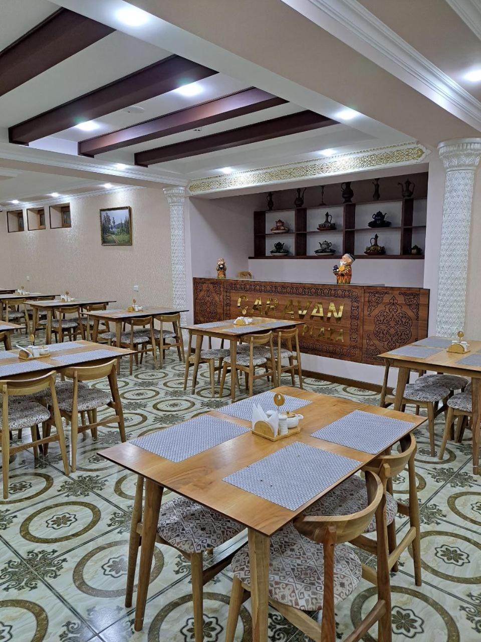 Caravan Plaza Inn Boutique Bukhara Exterior foto