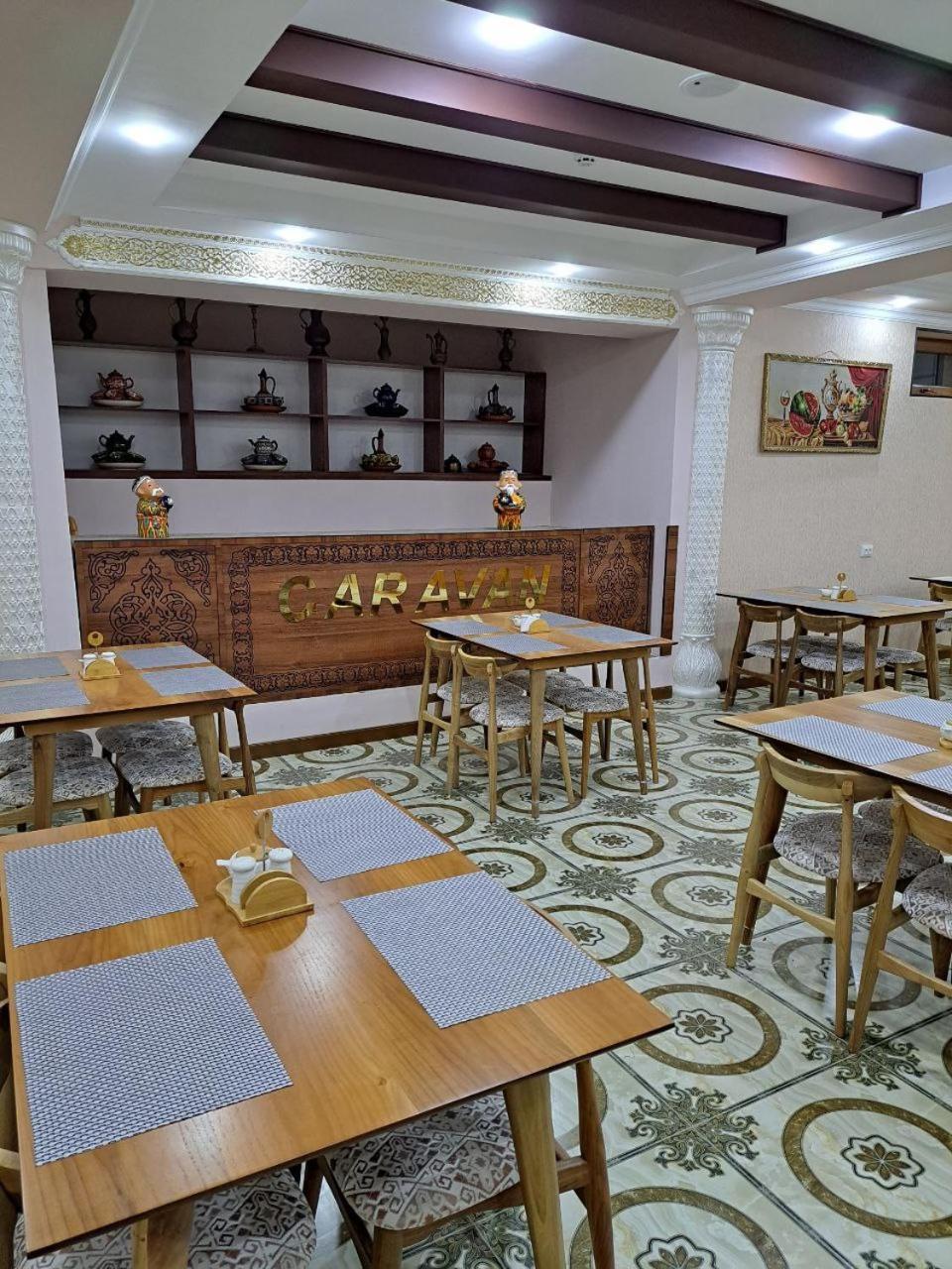 Caravan Plaza Inn Boutique Bukhara Exterior foto